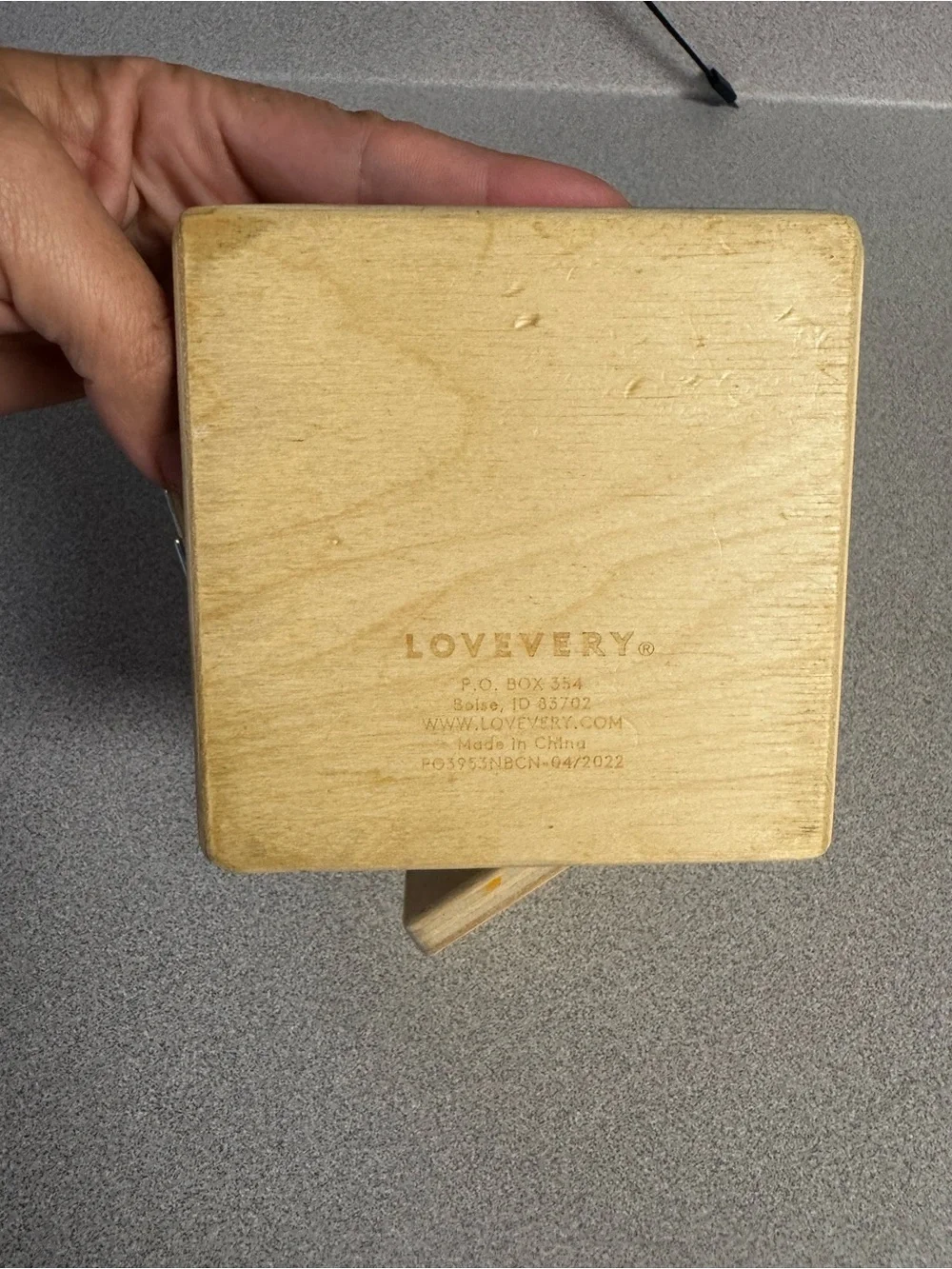 Wooden Lockbox Toy lovevery
